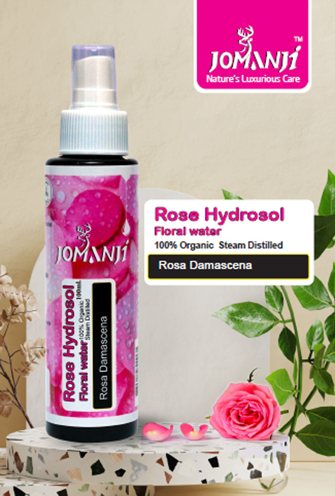 Jomanji Rose Hydrosol (Floral Water)